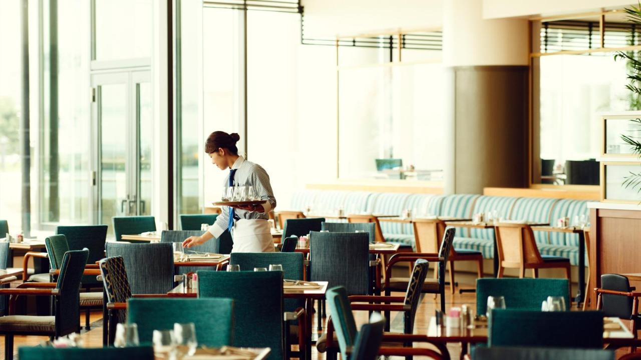 Hotel Intercontinental Yokohama Grand By Ihg Exteriér fotografie A restaurant in a hotel