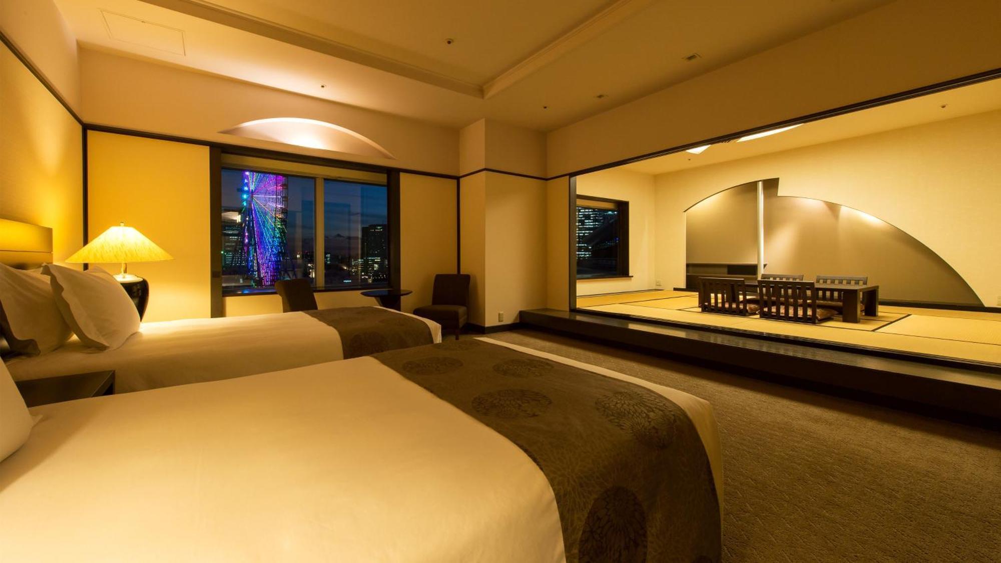 Hotel Intercontinental Yokohama Grand By Ihg Exteriér fotografie A suite at the hotel